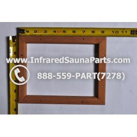 WOOD CONTROL PANEL TRIMS - HEMLOCK WOOD CONTROL PANEL TRIM STYLE 1 2