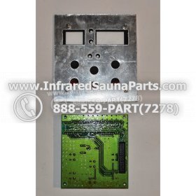 CIRCUIT BOARDS WITH  FACE PLATES - CIRCUIT BOARD WITH FACE PLATE VIDAL INFRARED SAUNA  06S085 4