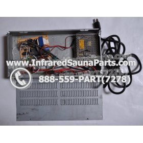 COMPLETE CONTROL POWER BOX 110V / 120V - COMPLETE CONTROL POWER BOX 110V / 120V CAL SAUNA INFRARED SAUNA STYLE 2 4