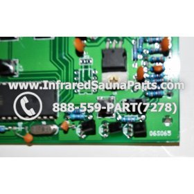 CIRCUIT BOARDS WITH  FACE PLATES - CIRCUIT BOARD WITH FACE PLATE VIDAL INFRARED SAUNA 06S065 6
