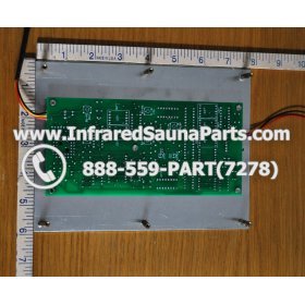 CIRCUIT BOARDS WITH  FACE PLATES - CIRCUIT BOARD WITH FACE PLATE FED INTERNATIONAL INFRARED SAUNA 03112006 MANUAL ON OFF SWITCH 3