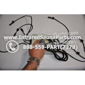 COMPLETE CONTROL POWER BOX 110V / 120V - COMPLETE CONTROL POWER BOX 110V / 120V DELUXE INFRARED SAUNA WITH 8 HEATER PLUGS v1 11