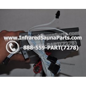 COMPLETE CONTROL POWER BOX 110V / 120V - COMPLETE CONTROL POWER BOX 110V  120V WITH 7 CIRCUIT BOARD PINS  6 FEMALE PLUGS SAUNAGEN INFRARED SAUNA 11