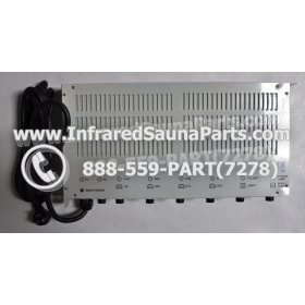 COMPLETE CONTROL POWER BOX 110V / 120V - COMPLETE CONTROL POWER BOX 110V / 120V PRECISION THERAPY  INFRARED SAUNA STYLE 4 1