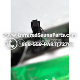 COMPLETE CONTROL POWER BOX WITH CONTROL PANEL - COMPLETE CONTROL POWER BOX LUX INFRARED SAUNA STYLE 2 WITH TWO CONTROL PANELS 6