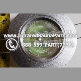 COMPLETE LIGHT ASSEMBLY 12V - COMPLETE LIGHT ASSEMBLY IN SILVER PLASTIC FINISH WITH LED BULB G6-B2 12V 4