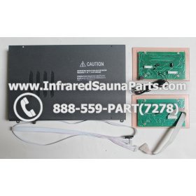 COMPLETE CONTROL POWER BOX WITH CONTROL PANEL - COMPLETE CONTROL POWER BOX 110V 120V WITH 8 CIRCUIT BOARD PINS  TWO CONTROL PANEL 6