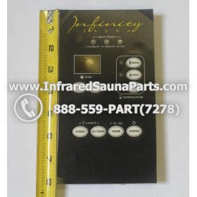 CIRCUIT BOARDS WITH  FACE PLATES - CIRCUIT BOARD WITH FACEPLATE 2P0050FDA0 FOR INFINITY INFRARED SAUNA SECONDARY 8