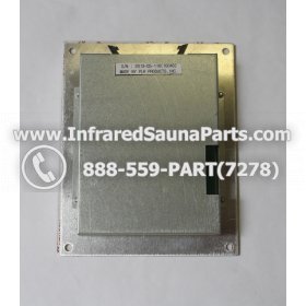 CIRCUIT BOARDS WITH  FACE PLATES - CIRCUIT BOARD WITH FACEPLATE FOR CLEARLIGHT INFRARED SAUNA MODEL HM-PCS1(REV.B) SECONDARY 2