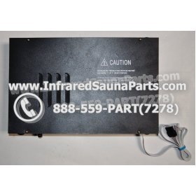 COMPLETE CONTROL POWER BOX 220V / 240V - COMPLETE CONTROL POWER BOX  220V / 240V WITH 8 CIRCUIT BOARD PINS SAUNA KING INFRARED SAUNA 1