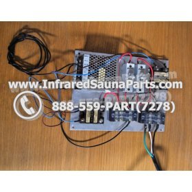 COMPLETE CONTROL POWER BOX 220V / 240V - COMPLETE CONTROL POWER BOX  220V / 240V LUX INFRARED SAUNA STYLE 1 13