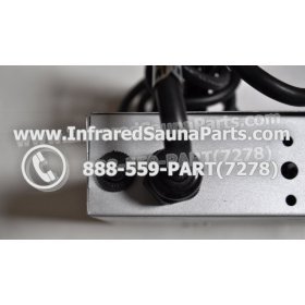 COMPLETE CONTROL POWER BOX 220V / 240V - COMPLETE CONTROL POWER BOX 220V / 240V SUNMATE INFRARED SAUNA STYLE 3 6