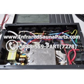 COMPLETE CONTROL POWER BOX 220V / 240V - COMPLETE CONTROL POWER BOX 220V / 240V SAUNAGEN INFRARED SAUNA  110V  120V WITH 7 CIRCUIT BOARD PINS  6 FEMALE PLUGS 26