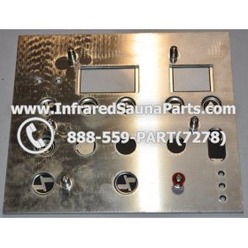 FACE PLATES - FACEPLATE FOR CIRCUIT BOARD YX32764-3  8 BUTTONS 7