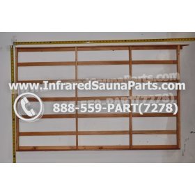 WOOD BACKRESTS - HEMLOCK BACKREST WITH CORNER  EDGE ( 33" x 55" ) 4