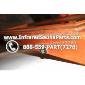 WOOD SAUNA WALLS - HEMLOCK WOOD SAUNA PANEL + DOOR ( 35.5" x 69.5" ) 10