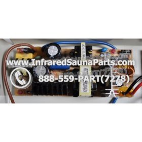 COMPLETE CONTROL POWER BOX 110V / 120V - COMPLETE CONTROL POWER BOX 110V / 120V IRONMAN INFRARED SAUNA STYLE 4 8