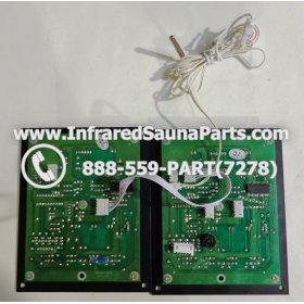 CIRCUIT BOARDS WITH  FACE PLATES - CIRCUIT BOARD WITH FACEPLATE CLEARLIGHT INFRARED SAUNA WO45A-SPCB COMBO 4
