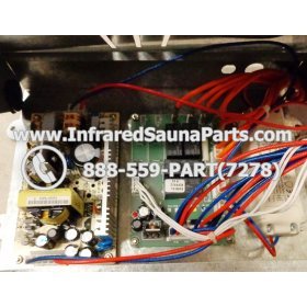 COMPLETE CONTROL POWER BOX WITH CONTROL PANEL - COMPLETE CONTROL POWER BOX 110V  220V WITH 4 PIN LED CIRCUIT BOARD CONNECTION WITH CONTROL PANEL 5