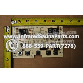 CIRCUIT BOARDS / TOUCH PADS - CIRCUIT BOARD  TOUCHPAD SAUNA SUPPLY WORLD INFRARED SAUNA  WXYZLYCA 23V10 2