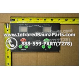 CIRCUIT BOARDS WITH  FACE PLATES - CIRCUIT BOARD WITH FACEPLATE WATERSTAR INFRARED SAUNA NYSN3DB F1.3 WITH WIRE 2