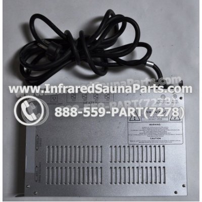 COMPLETE CONTROL POWER BOX 110V / 120V - COMPLETE CONTROL POWER BOX 110V / 120V CAL SAUNA  INFRARED SAUNA STYLE 3 1