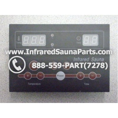 CIRCUIT BOARDS WITH  FACE PLATES - CIRCUIT BOARD WITH FACEPLATE HYDRA INFRARED SAUNA 06S10195 1