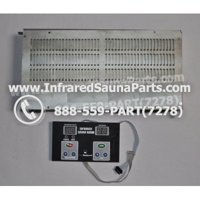 COMPLETE CONTROL POWER BOX WITH CONTROL PANEL - COMPLETE CONTROL POWER BOX WATERSTAR INFRARED SAUNA STYLE 2 WITH ONE CONTROL PANEL 1