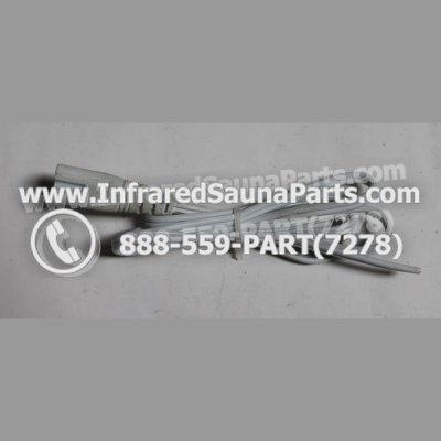 PLUG IN WIRES - PLUG IN WIRE 2 PIN FEMALE FOR SUNLIGHT INFRARED SAUNA STYLE 2 1