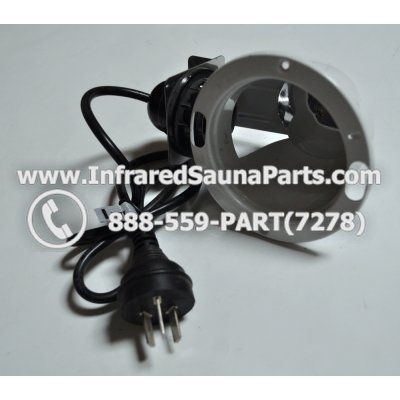 COMPLETE LIGHT ASSEMBLY 110V / 120V - COMPLETE LIGHT ASSEMBLY WITH POWER CORD 110V / 120V 1
