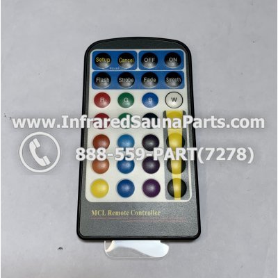 REMOTE CONTROLS - REMOTE CONTROL FOR CHROMOTHERAPY MR 16 5 W MLC116-12-F 1