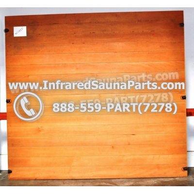 WOOD SAUNA WALLS - HEMLOCK WOOD SAUNA PANEL ( 70" x 75.5" ) 1