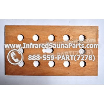 WOOD VENTS - HEMLOCK WOOD VENT COVER STYLE 3 1